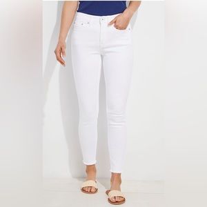 Vineyard Vines Skinny White Jamie Jeans